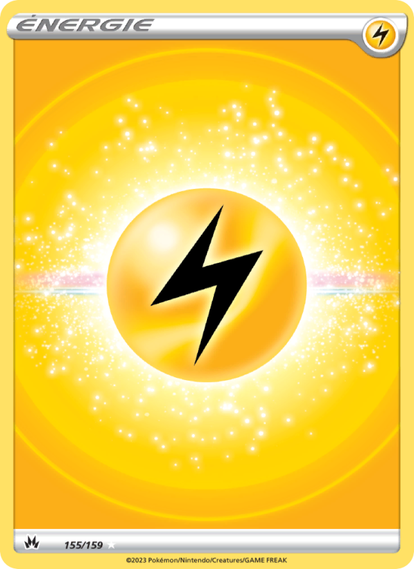 Énergie Électrique 155 — Zenit der Könige (French Pokémon TCG card)