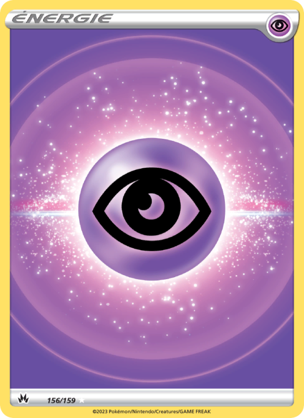 Énergie Psy 156 — Zenit der Könige (French Pokémon TCG card)