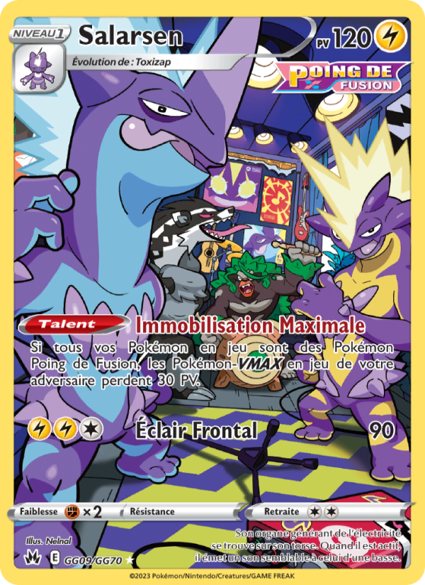 Salarsen GG09 — Zenit der Könige (French Pokémon TCG card)