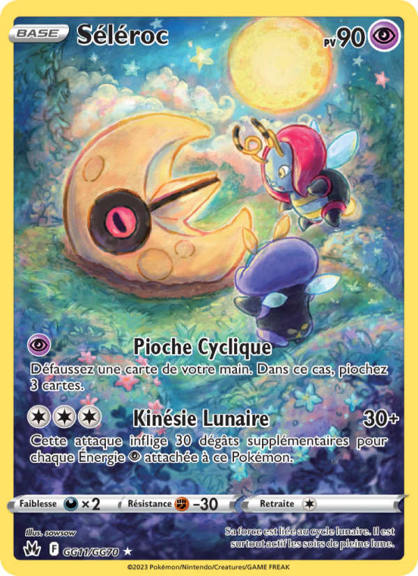 Séléroc GG11 — Zenit der Könige (French Pokémon TCG card)