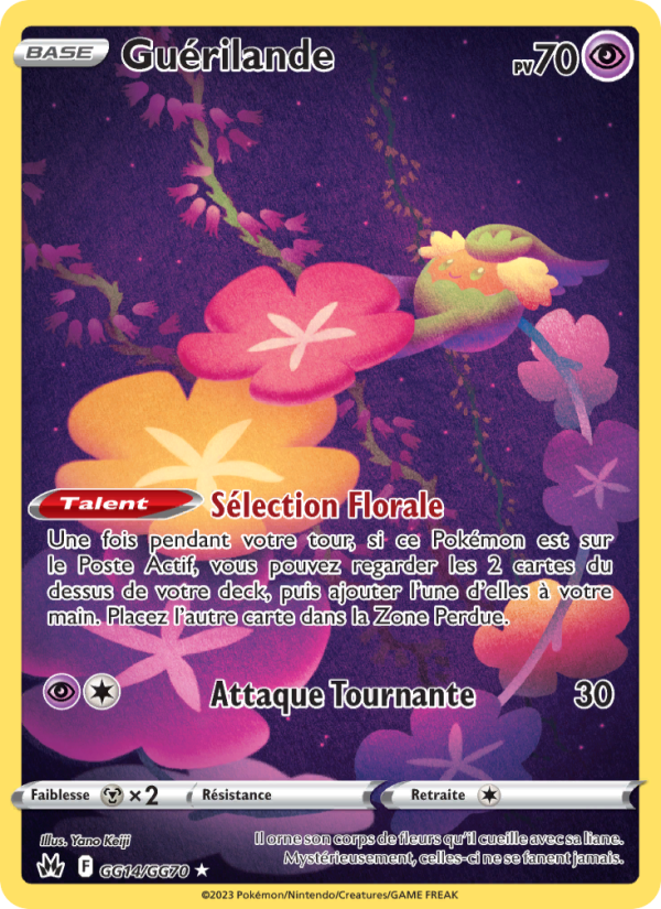 Guérilande GG14 — Zenit der Könige (French Pokémon TCG card)