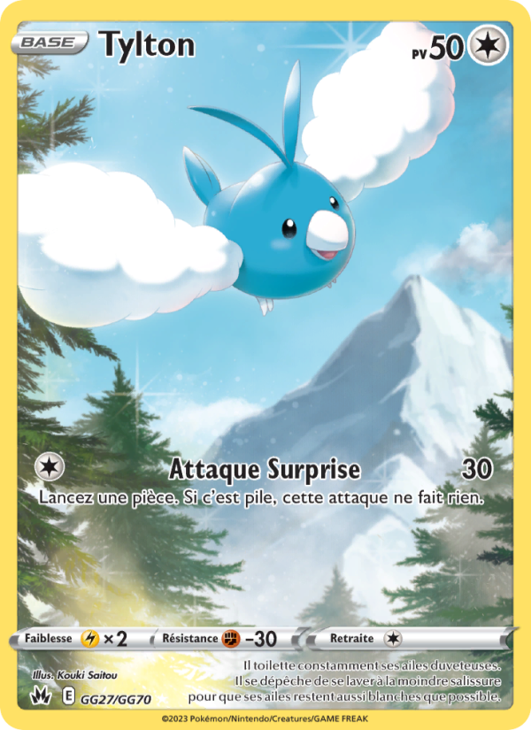 Tylton GG27 — Zenit der Könige (French Pokémon TCG card)