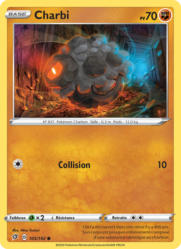 Charbi 105 — Rebel Clash (French Pokémon TCG card)