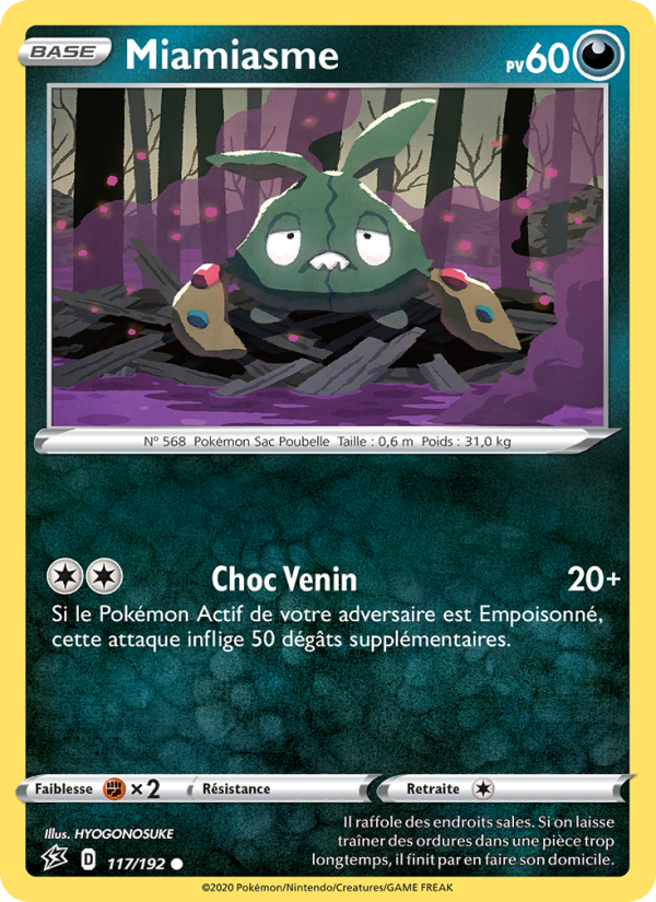 Miamiasme 117 — Rebel Clash (French Pokémon TCG card)