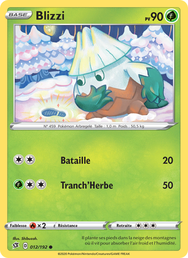Blizzi 12 — Rebel Clash (French Pokémon TCG card)