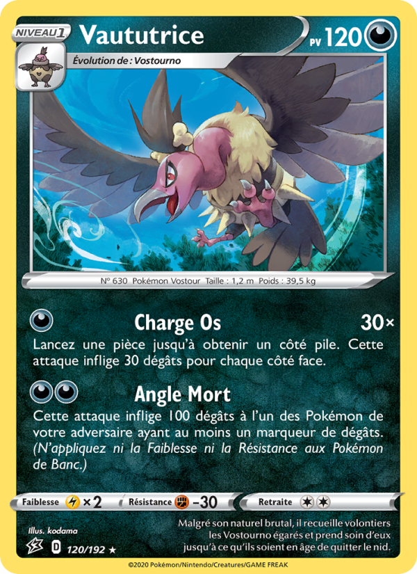 Vaututrice 120 — Rebel Clash (French Pokémon TCG card)