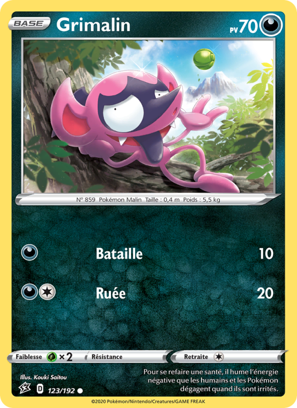 Grimalin 123 — Rebel Clash (French Pokémon TCG card)