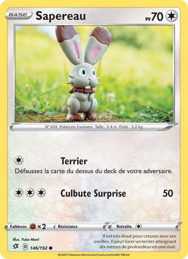 Sapereau 146 — Rebel Clash (French Pokémon TCG card)