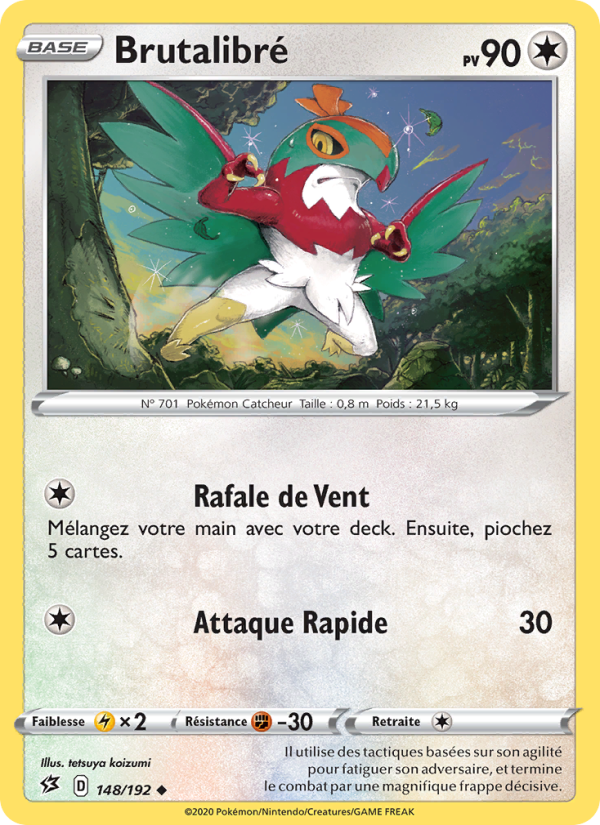 Brutalibré 148 — Rebel Clash (French Pokémon TCG card)
