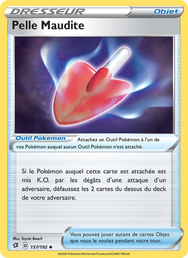 Pelle Maudite 157 — Rebel Clash (French Pokémon TCG card)