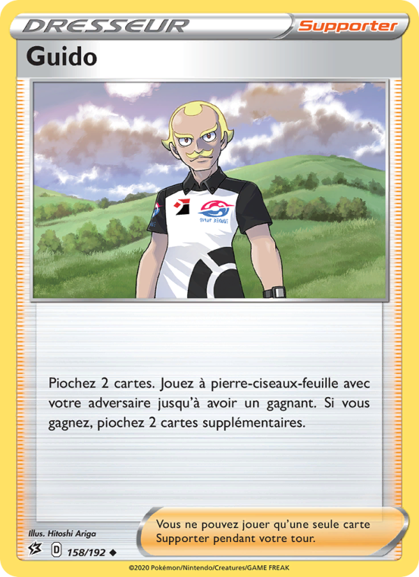 Guido 158 — Rebel Clash (French Pokémon TCG card)