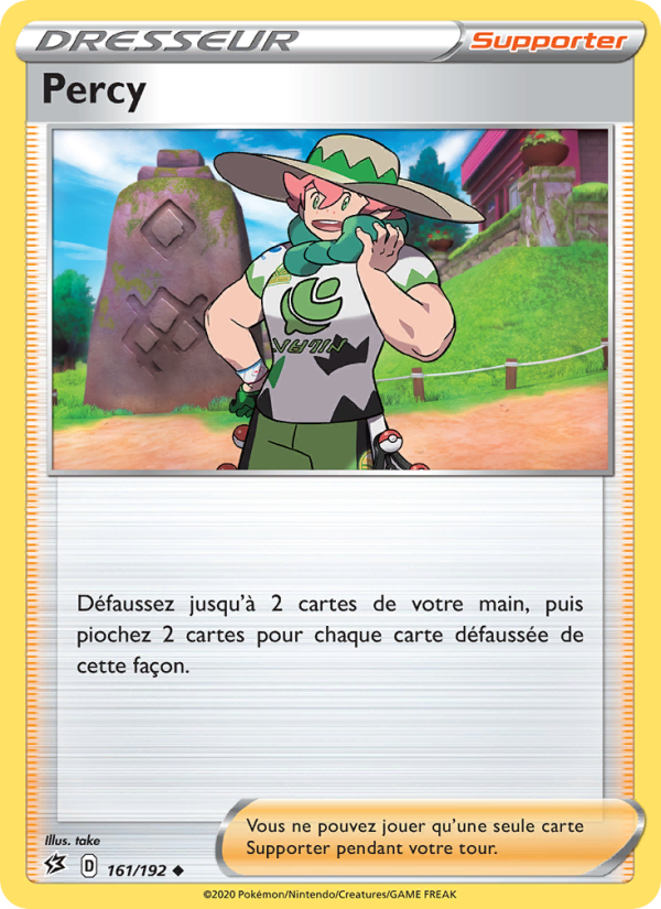 Percy 161 — Rebel Clash (French Pokémon TCG card)