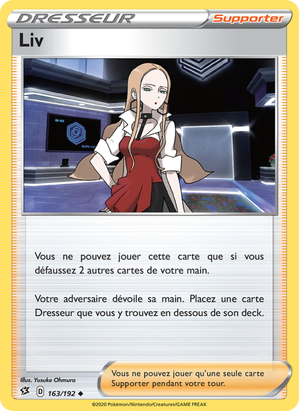 Liv 163 — Rebel Clash (French Pokémon TCG card)