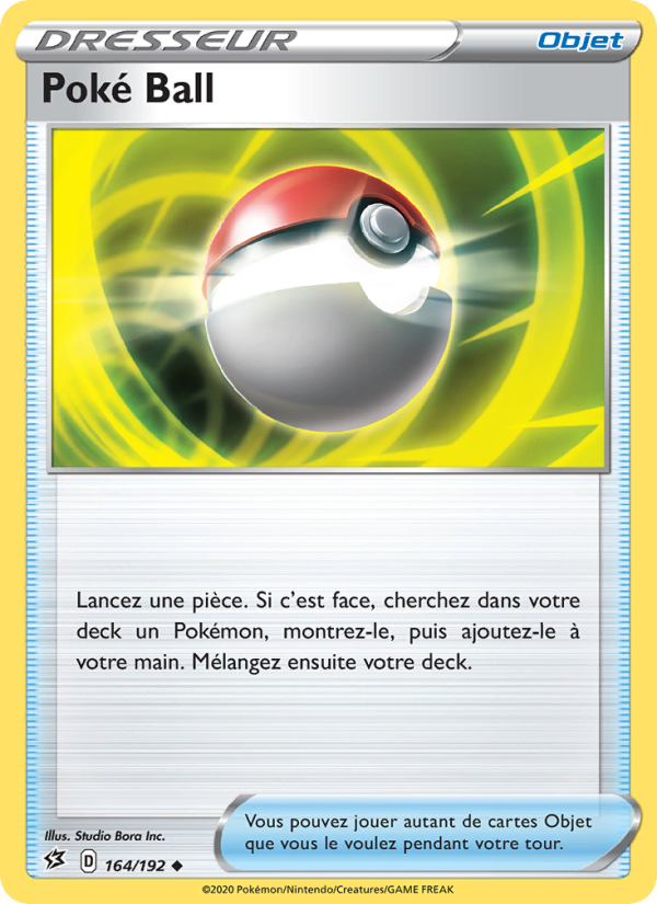 Poké Ball 164 — Rebel Clash (French Pokémon TCG card)