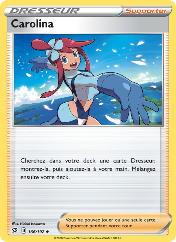 Carolina 166 — Rebel Clash (French Pokémon TCG card)