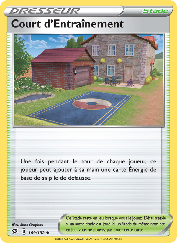 Court d'Entraînement 169 — Rebel Clash (French Pokémon TCG card)
