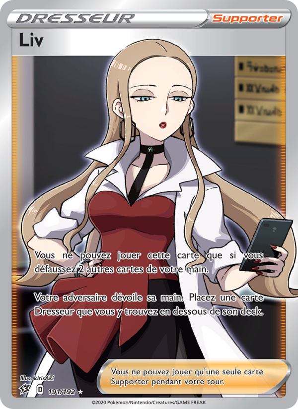 Liv 191 — Rebel Clash (French Pokémon TCG card)