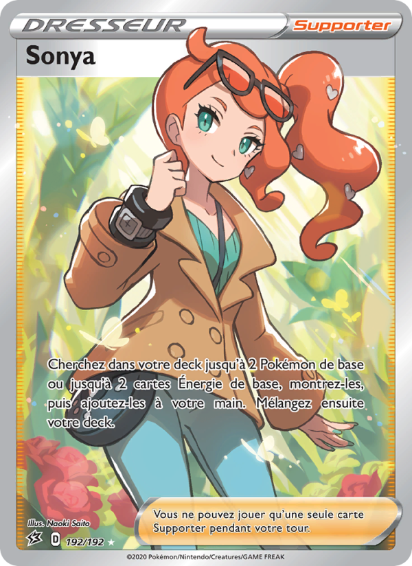 Sonya 192 — Rebel Clash (French Pokémon TCG card)