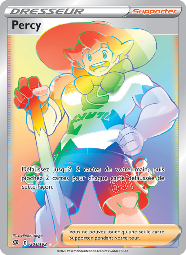 Percy 201 — Rebel Clash (French Pokémon TCG card)