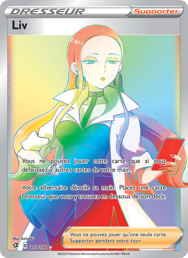 Liv 202 — Rebel Clash (French Pokémon TCG card)