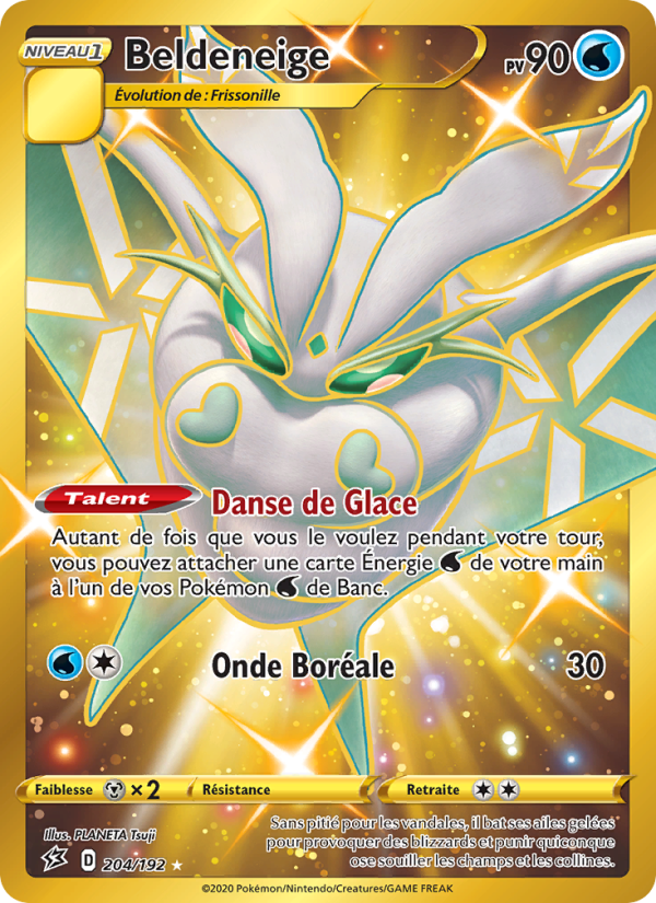Beldeneige 204 — Rebel Clash (French Pokémon TCG card)