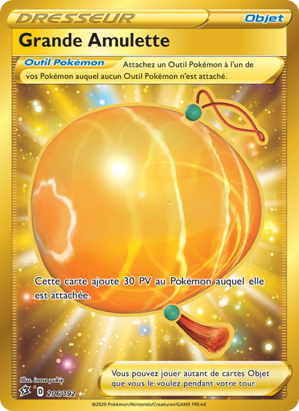 Grande Amulette 206 — Rebel Clash (French Pokémon TCG card)
