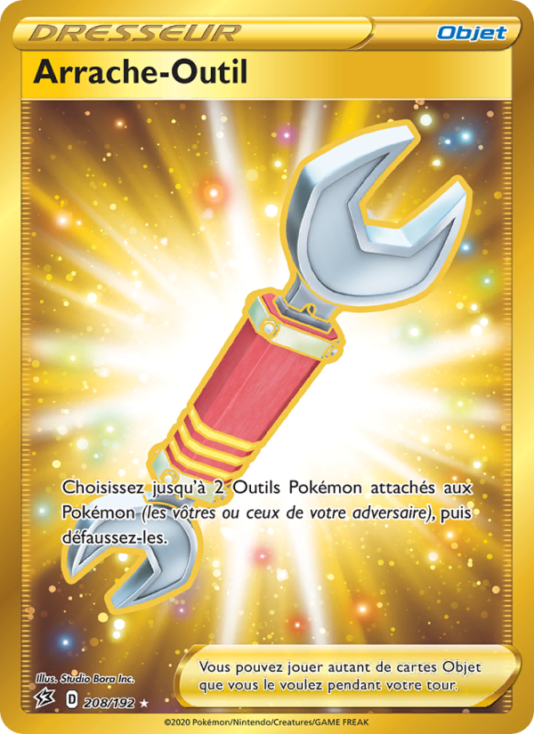 Arrache-Outil 208 — Rebel Clash (French Pokémon TCG card)