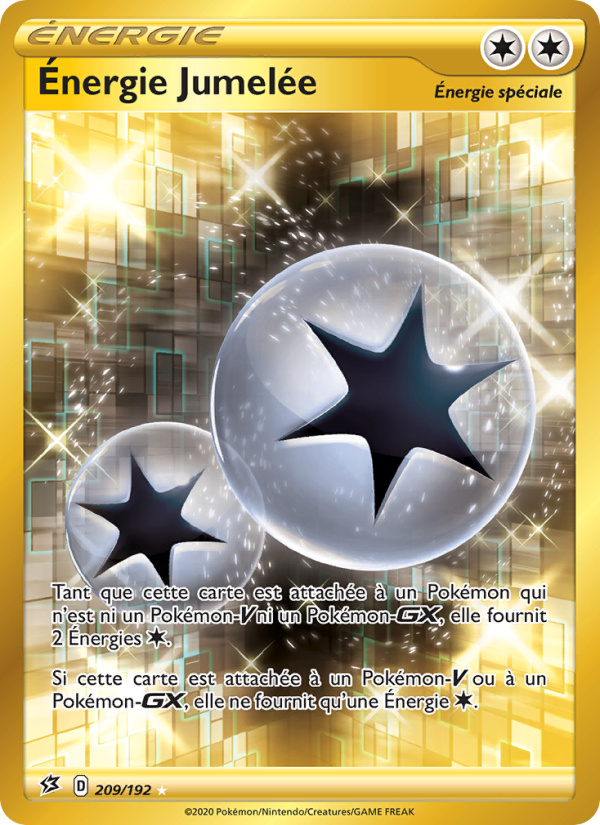 Énergie Jumelée 209 — Rebel Clash (French Pokémon TCG card)