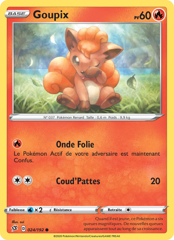 Goupix 24 — Rebel Clash (French Pokémon TCG card)