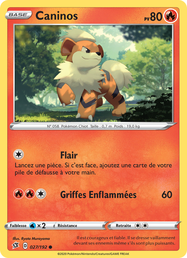 Caninos 27 — Rebel Clash (French Pokémon TCG card)