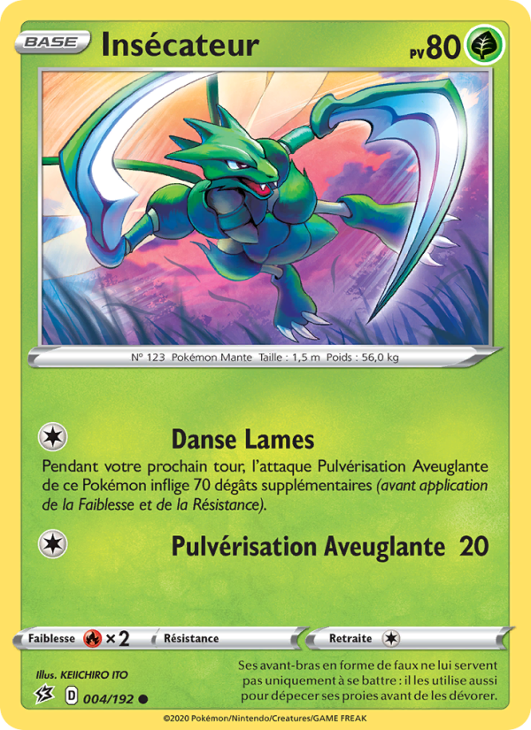 Insécateur 4 — Rebel Clash (French Pokémon TCG card)