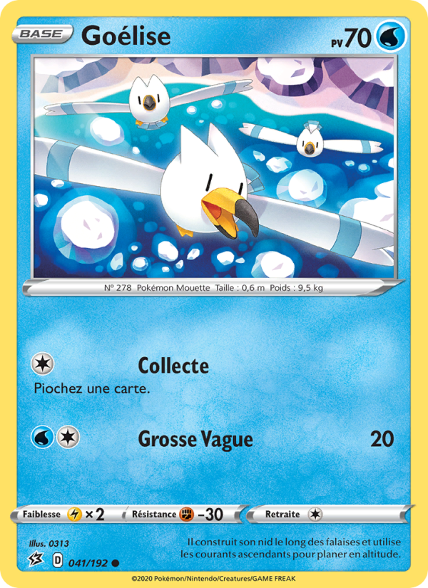 Goélise 41 — Rebel Clash (French Pokémon TCG card)