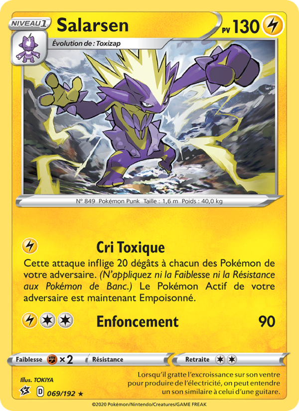 Salarsen 69 — Rebel Clash (French Pokémon TCG card)