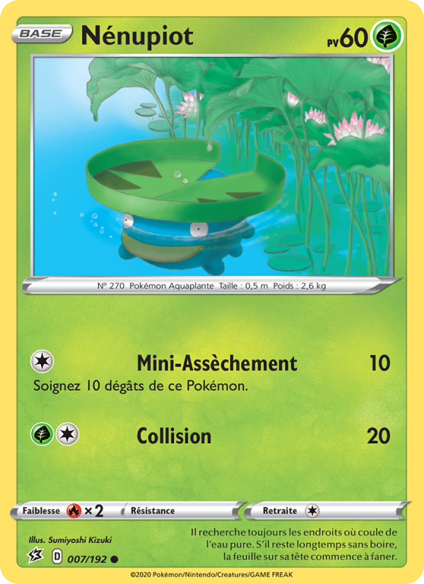 Nénupiot 7 — Rebel Clash (French Pokémon TCG card)