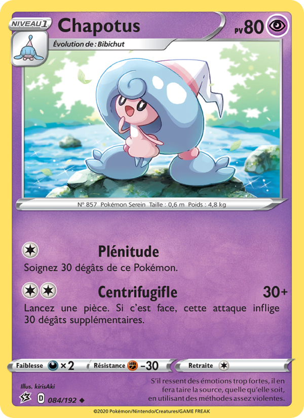 Chapotus 84 — Rebel Clash (French Pokémon TCG card)