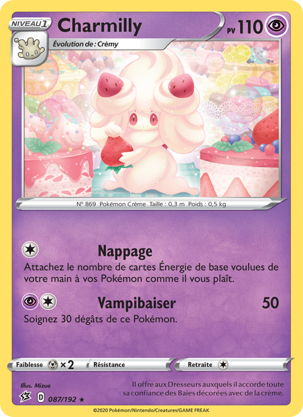 Charmilly 87 — Rebel Clash (French Pokémon TCG card)