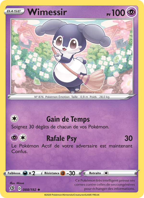 Wimessir 88 — Rebel Clash (French Pokémon TCG card)