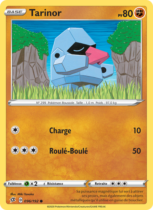 Tarinor 96 — Rebel Clash (French Pokémon TCG card)
