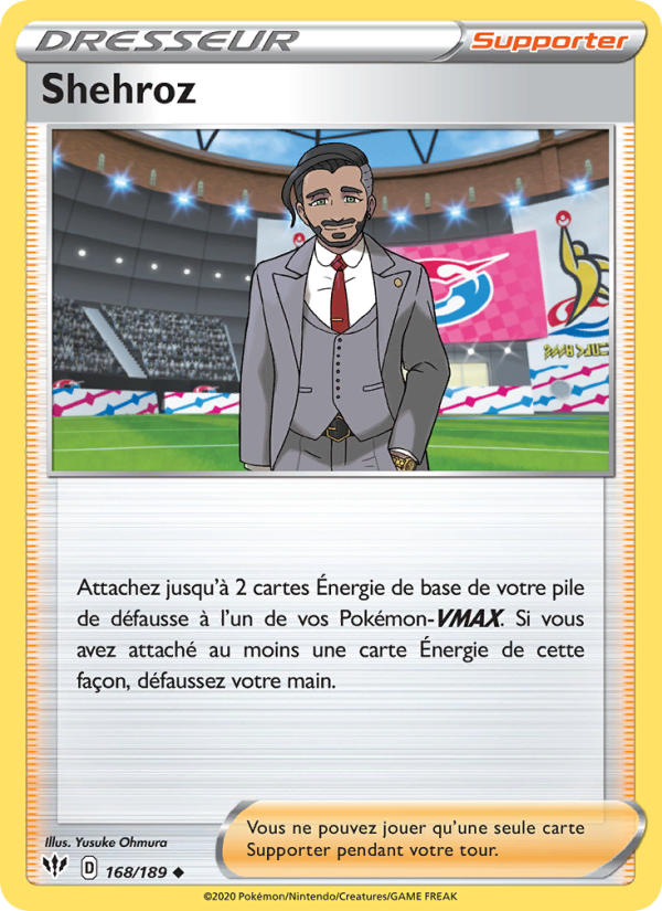 Shehroz 168 — Darkness Ablaze (French Pokémon TCG card)