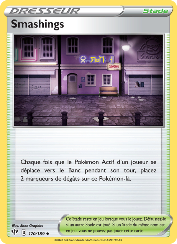 Smashings 170 — Darkness Ablaze (French Pokémon TCG card)