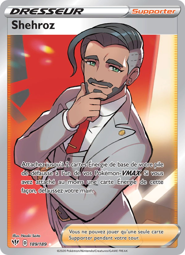 Shehroz 189 — Darkness Ablaze (French Pokémon TCG card)