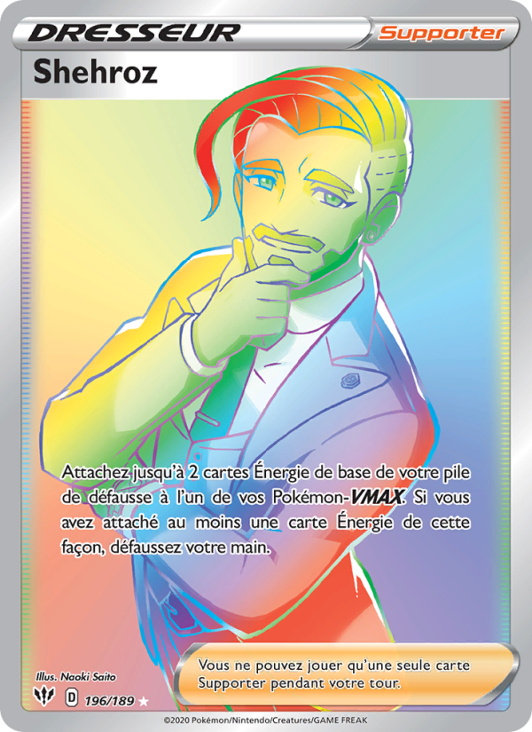 Shehroz 196 — Darkness Ablaze (French Pokémon TCG card)