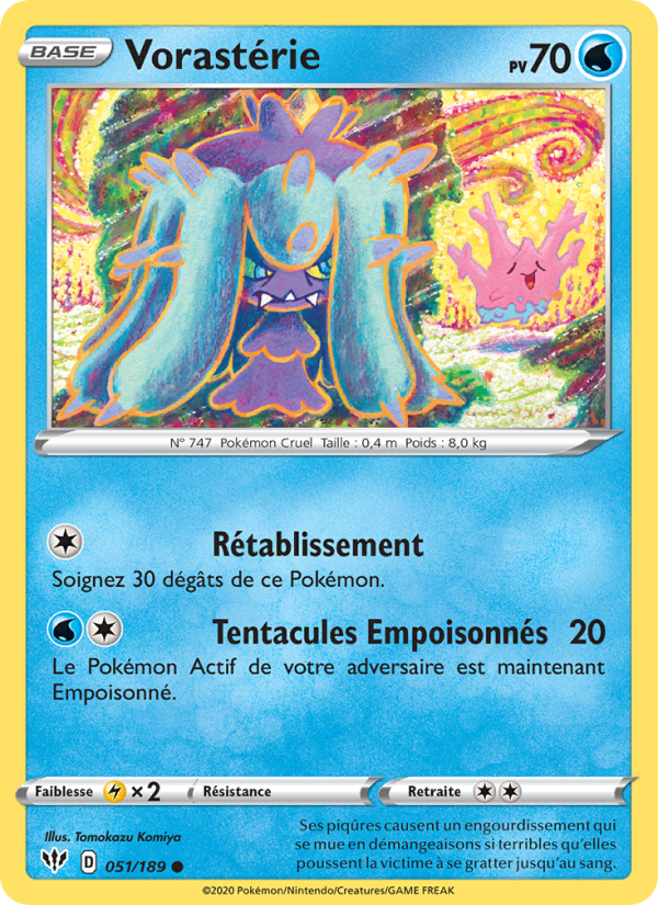 Vorastérie 51 — Darkness Ablaze (French Pokémon TCG card)