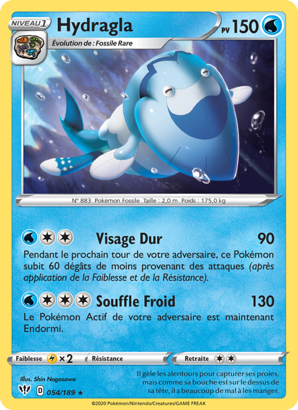 Hydragla 54 — Darkness Ablaze (French Pokémon TCG card)