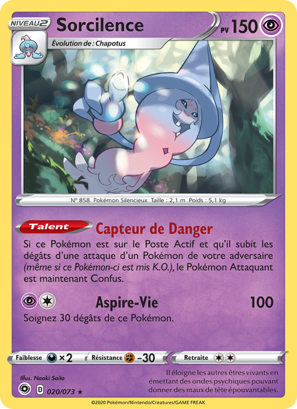 Sorcilence 20 — Weg des Champs (French Pokémon TCG card)