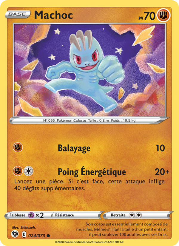 Machoc 24 — Weg des Champs (French Pokémon TCG card)