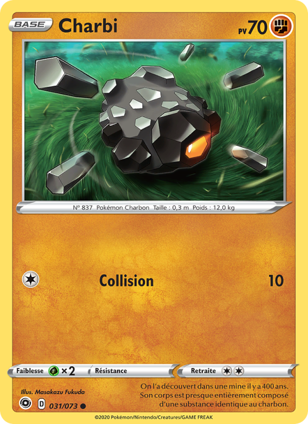 Charbi 31 — Weg des Champs (French Pokémon TCG card)