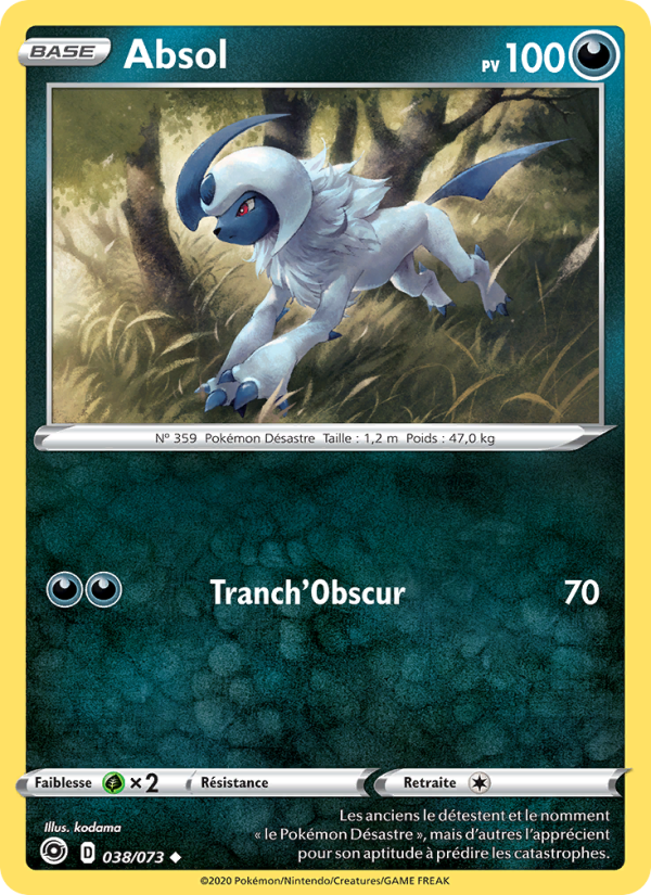 Absol 38 — Weg des Champs (French Pokémon TCG card)