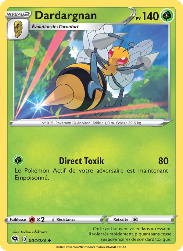 Dardargnan 4 — Weg des Champs (French Pokémon TCG card)