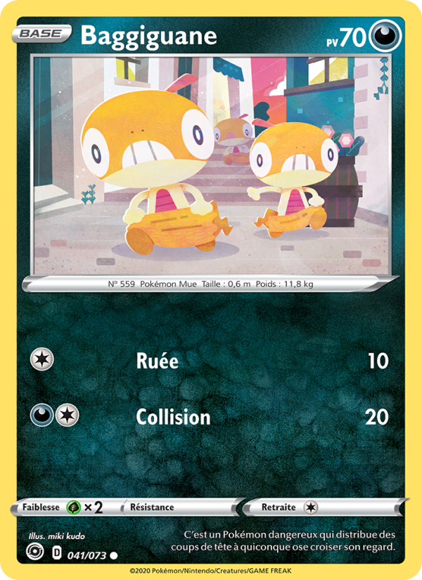 Baggiguane 41 — Weg des Champs (French Pokémon TCG card)